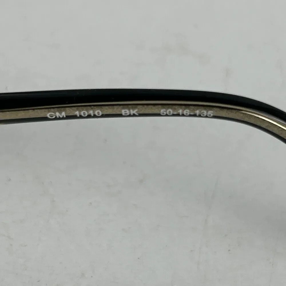 Chelsea Morgan CM 1010 BK Eyeglasses Womens Frames‎ Black Rectangular 50-16-135